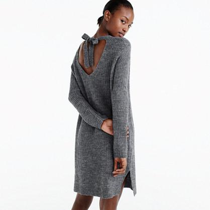 J.Crew Open-back sweater-dress