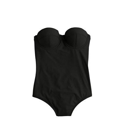 J.Crew DD-cup underwire one-piece swimsuit