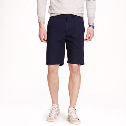 J.Crew 10.5" club short in lightweight chino