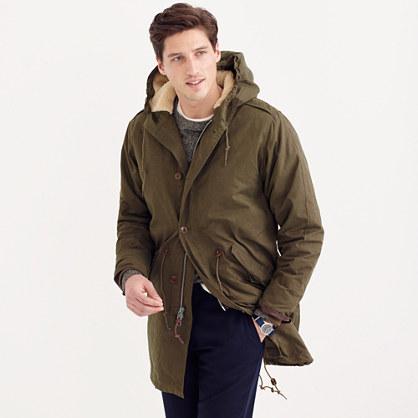 J.Crew Hooded fishtail parka with Primaloft®