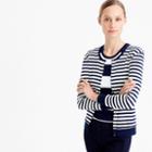 J.Crew Perfect-fit striped cardigan