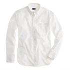 J.Crew Slim Secret Wash shirt in white