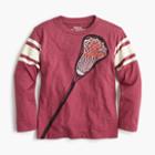 J.Crew Boys' long-sleeve lacrosse T-shirt