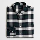 J.Crew Factory slim plaid oxford shirt