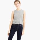 J.Crew Collection featherweight cashmere shell top
