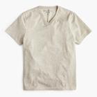 J.Crew Slim J.Crew Mercantile Broken-in heather V-neck T-shirt