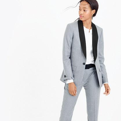J.Crew Collection Ludlow blazer in heather pewter