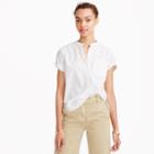 J.Crew Relaxed popover shirt in end-on-end cotton