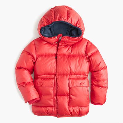 J.Crew Boys' marshmallow puffer jacket