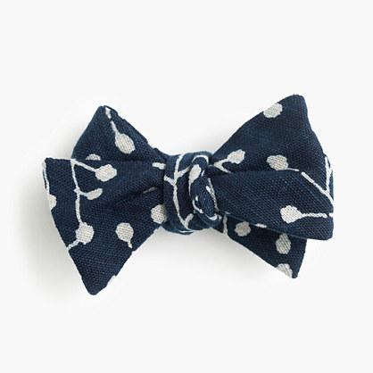 J.Crew Kiriko™ bow tie in bud print