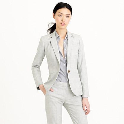 J.Crew Petite 1035 single-button jacket in Super 120s wool