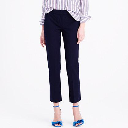 J.Crew New Campbell capri pant in bi-stretch cotton