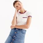 J.Crew Contrast-edged pocket T-shirt