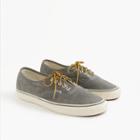 J.Crew Vans for J.Crew washed canvas authentic sneakers