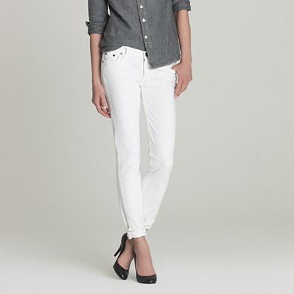 J.Crew Matchstick jean in white denim