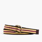 J.Crew Striped belt