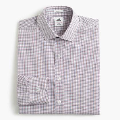 J.Crew Thomas Mason® for J.Crew Ludlow shirt in mini-tattersall