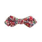 J.Crew Boys' cotton bow tie in Liberty red floral