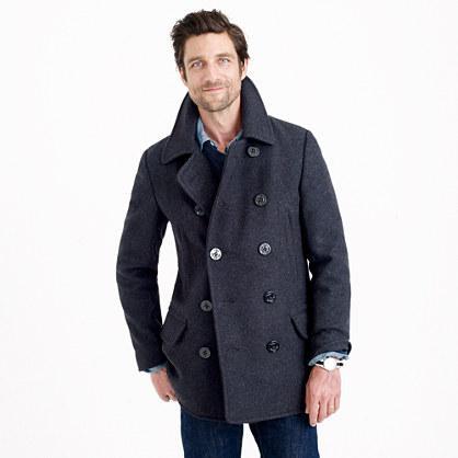 J.Crew Dock peacoat with Thinsulate®