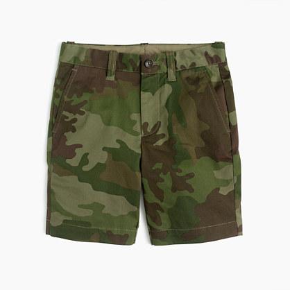 J.Crew Boys' stretch Stanton short in camo