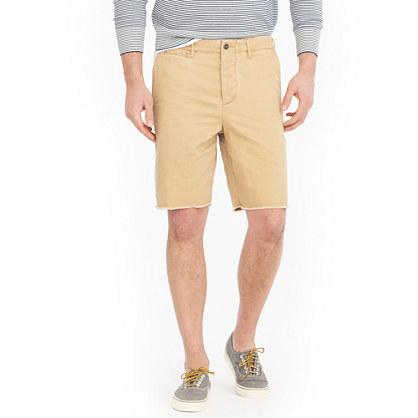 J.Crew 9 distressed officer's short