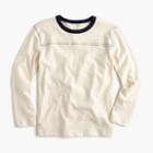 J.Crew Boys' long-sleeve T-shirt with contrast stitching