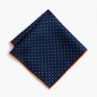 J.Crew Silk-cotton pocket square in bandana print