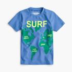 J.Crew Boys' surf the world short-sleeve rash guard
