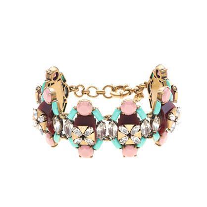 J.Crew Stacked stones bracelet