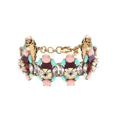 J.Crew Stacked stones bracelet