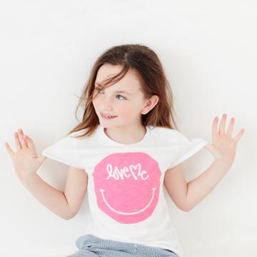 J.Crew Girls' crewcuts x Curtis Kulig love me emoji T-shirt