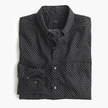 J.Crew Secret Wash shirt in star print