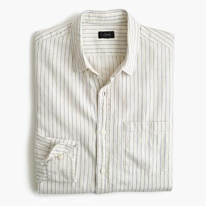 J.Crew Slub cotton shirt in stripe