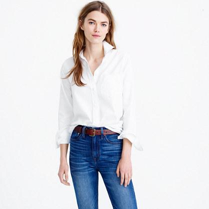 J.Crew Boy shirt in cotton-Tencel® oxford