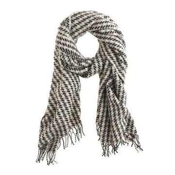 J.Crew Wool houndstooth scarf