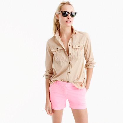 J.Crew 4 stretch chino short