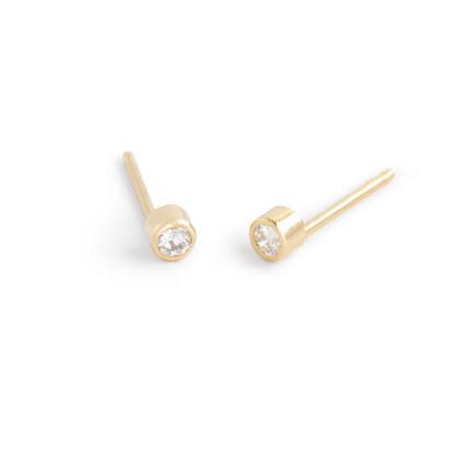 J.Crew Catbird&trade; 14k gold diamond elfin stud earrings