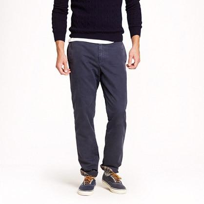 J.Crew Flannel-lined chino in urban slim fit