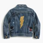 J.Crew Boys' limited-edition denim jacket in Max the Monster and the Beasts