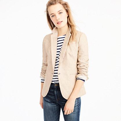 J.Crew Campbell blazer in linen