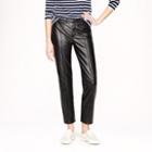 J.Crew Collection Eaton boy trouser in leather