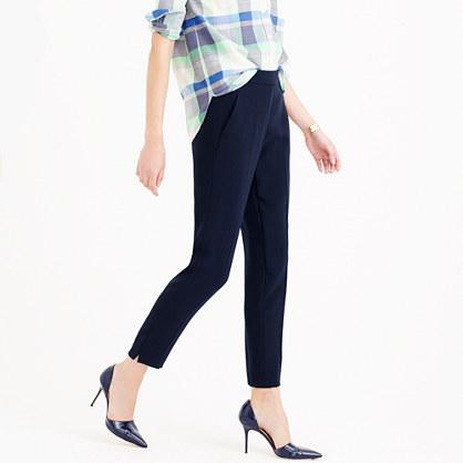 J.Crew Petite matte crepe trouser