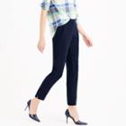 J.Crew Petite matte crepe trouser