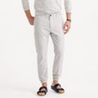 J.Crew Jogger pant in striped cotton