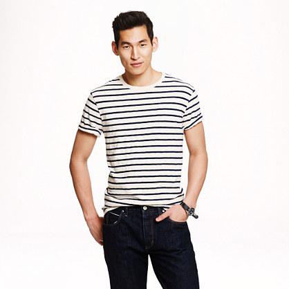 J.Crew Tall deck-stripe tee