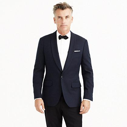 J.Crew Ludlow dinner jacket in jacquard Italian cotton