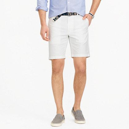 J.Crew 9 Stanton short in yarn-dyed oxford cloth