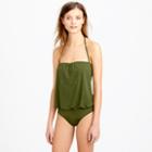 J.Crew Jersey Lomellina&reg; blouson one-piece swimsuit