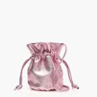 J.Crew Mini crossbody pouch in metallic blush