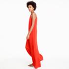 J.Crew Collection dramatic jumpsuit in crepe de chine